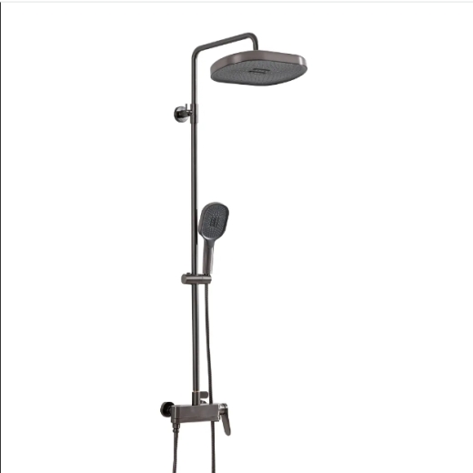 Душова система GAPPO G2410-9 3-х функціональна, латунь, 35 (гангрей) - 1
