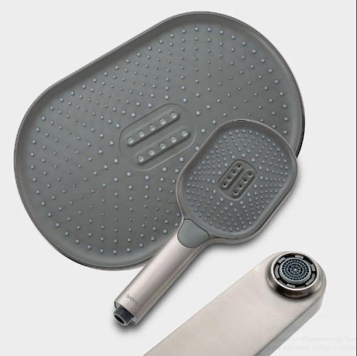 Душова система GAPPO G2410-9 3-х функціональна, латунь, 35 (гангрей) - 5
