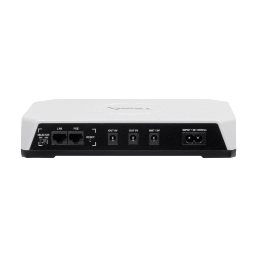 Джерело безперебійного живлення DC UPS Trinix TRX-MUPS-3648PoE (20000mAh LiFePo4) 5V/9V/12V/24V/48V/PoE, LiFePo4 4*5Ah, для роутера і медіаконвертера (42-00163) - 5
