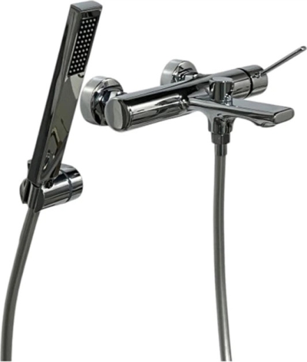 Смеситель для ванны Grace REM-501 CHROME настенный с коротким изливом - 1
