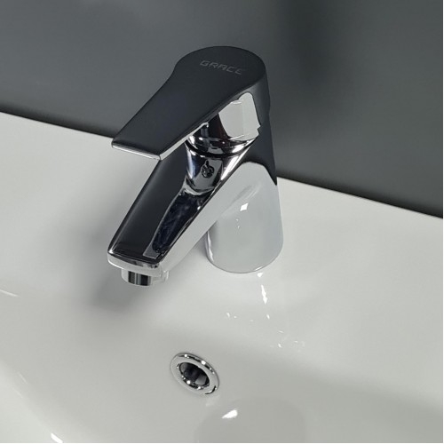 Смеситель для умывальника Grace RIVO 101 CHROME с коротким изливом - 4