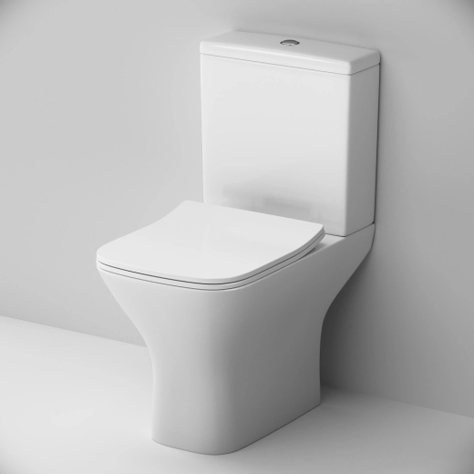 Безобідковий унітаз-компакт Am.Pm Gem з сидінням (CGA8601SC) - 2