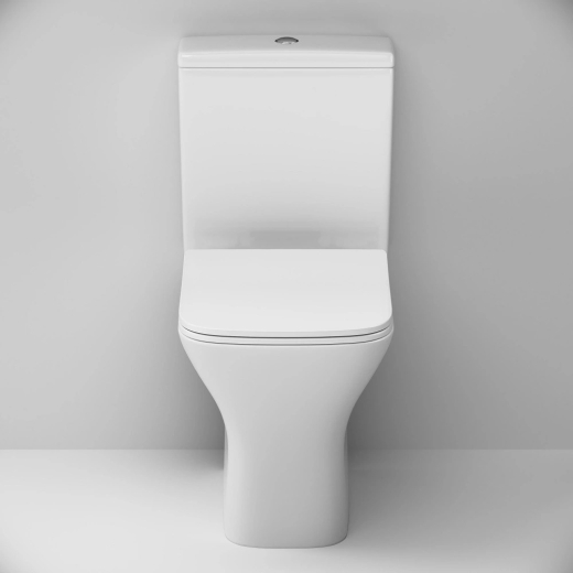 Безобідковий унітаз-компакт Am.Pm Gem з сидінням (CGA8601SC) - 3
