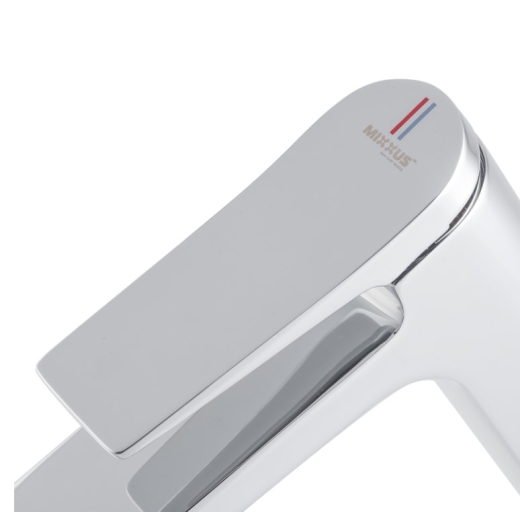 Смеситель для умывальника Mixxus Premium Degas 001 (NUT) HIGH (MI8246) - 3
