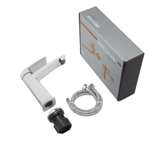 Смеситель для умывальника Mixxus Premium Lazar 001 (NUT) (MI8269) - 6