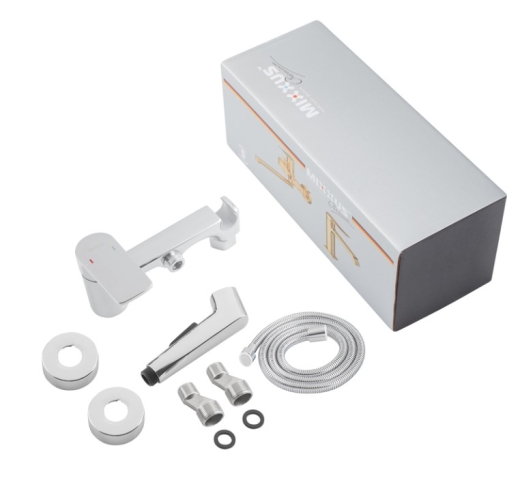 Смеситель для гигиенического душа Mixxus Premium Matis 024 (с лейкой) (MI8264) - 6
