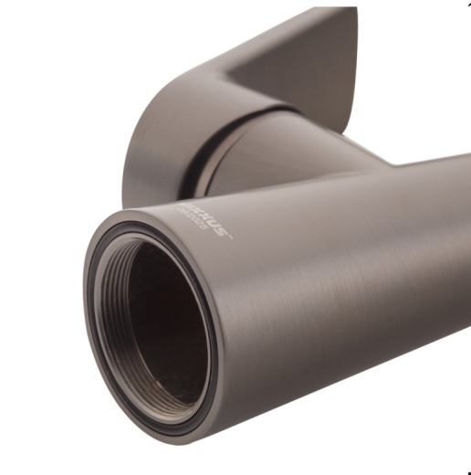 Смеситель для кухни Mixxus Premium Matis 011-T (NUT) Graphite Refl.Black (Цвет граф.+сил.излив черный) (MI8268) - 5