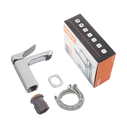 Смеситель для умывальника Haiba Bergamo 001 (NUT) (HB9678) - 5