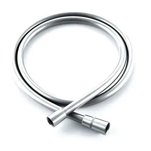 Шланг для душу KOER KB-0804 1250мм силіконовий хром (KR5667) - 1