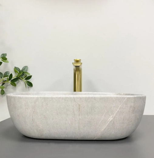 Умивальник (раковина) VBI RAVENNA GREY STONE MATT накладний VBI-011216 - 2