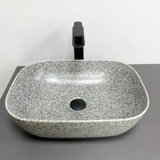 Умывальник (раковина) VBI RAVENNA SPACE GREY MATT накладной VBI-011222 - 2
