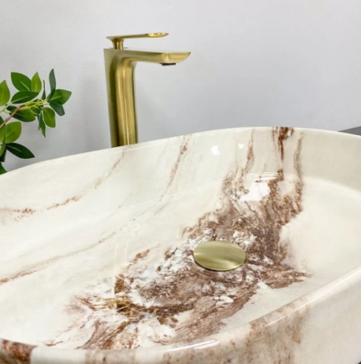 Умивальник (раковина) VBI VERONA 60 ONYX GLOSSY накладний (VBI-011322) - 7