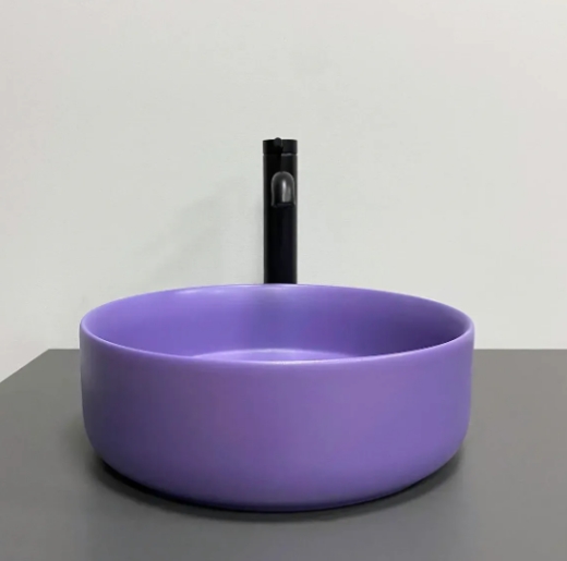 Умивальник (раковина) VBI PRATO LAVENDER MATT накладний (VBI-011412) - 4