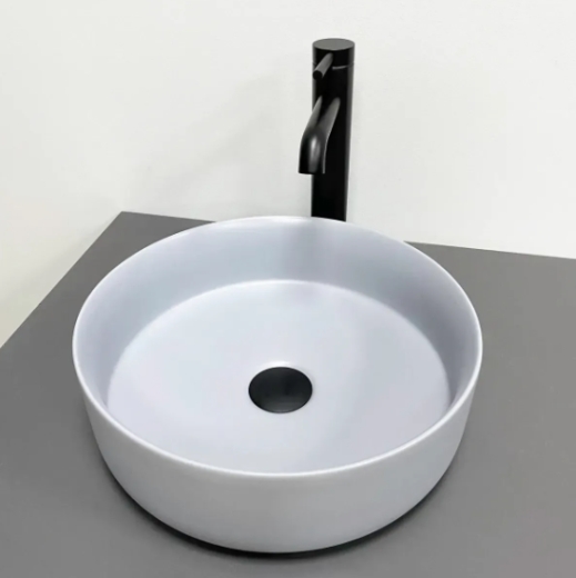 Умывальник (раковина) VBI PRATO LIGHT GREY MATT накладной (VBI-011413) - 1