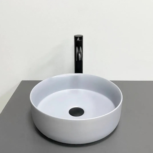 Умывальник (раковина) VBI PRATO LIGHT GREY MATT накладной (VBI-011413) - 2