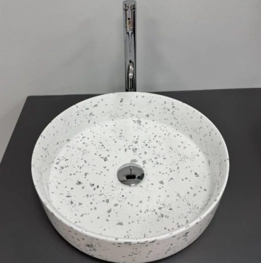 Умывальник (раковина) VBI BARI S GREY MOSAIC накладной VBI-011606 - 3
