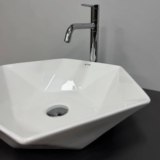 Умывальник (раковина) VBI ROCAZZO WHITE накладной VBI-012624 - 2