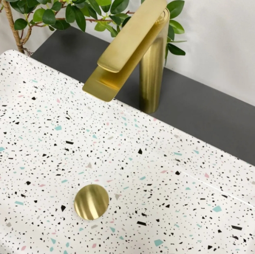 Умывальник (раковина) VBI TRIEST MOSAIC GLOSSY накладной VBI-012709 - 5
