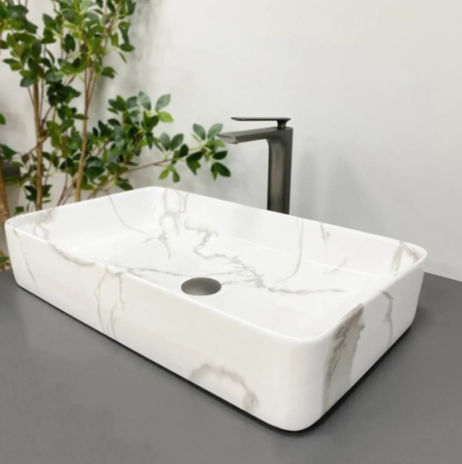 Умывальник (раковина) VBI TRIEST MARBLE накладной VBI-012711 - 1