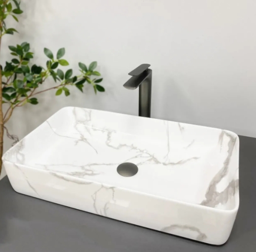 Умывальник (раковина) VBI TRIEST MARBLE накладной VBI-012711 - 2