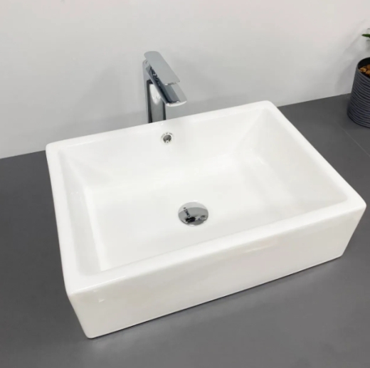 Умивальник (раковина) VBI CASTELLO WHITE накладний VBI-012901 - 3