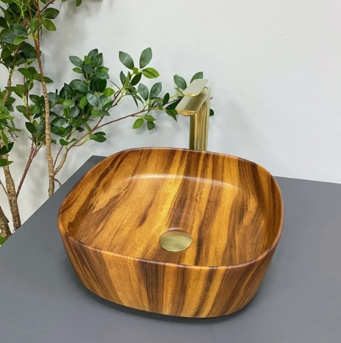 Умивальник (раковина) VBI AREZZO WOOD MATT накладний VBI-013205 - 3