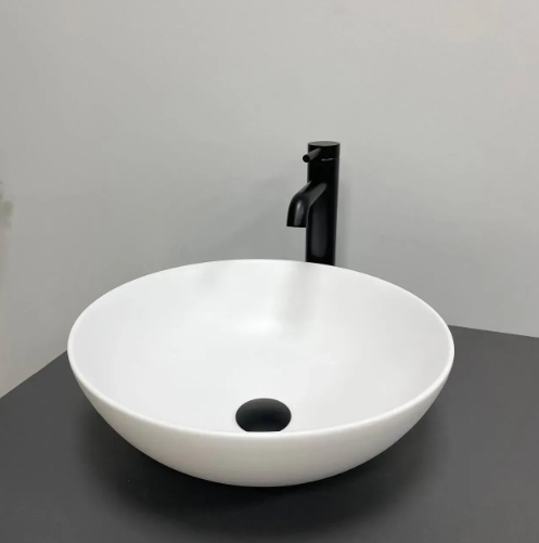 Умывальник (раковина) VBI AMALFI WHITE MATT накладной VBI-013400 - 2