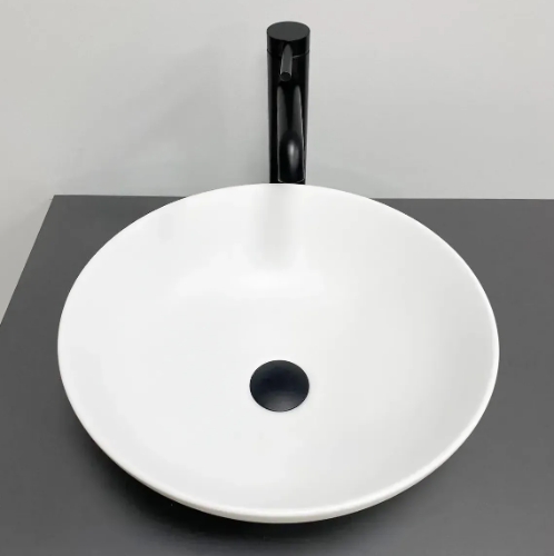 Умывальник (раковина) VBI AMALFI WHITE MATT накладной VBI-013400 - 3