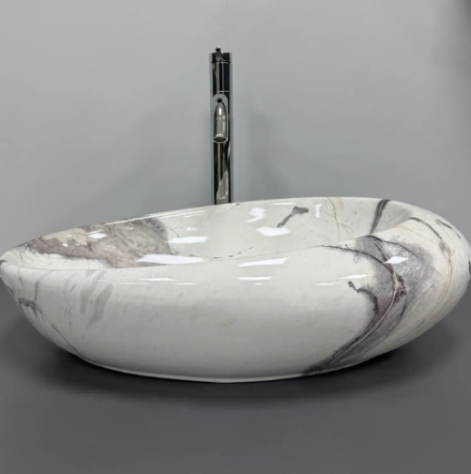 Умивальник (раковина) VBI VICENZA SAND GLOSSY накладний VBI-014803 - 3
