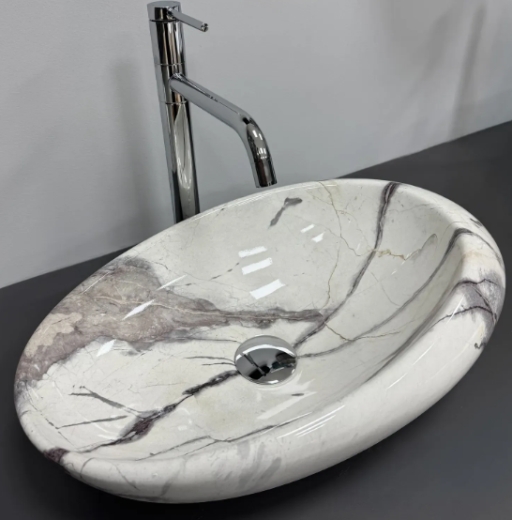 Умивальник (раковина) VBI VICENZA SAND GLOSSY накладний VBI-014803 - 4