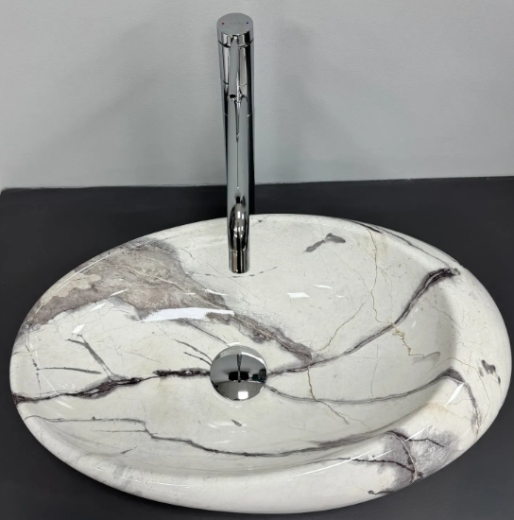 Умивальник (раковина) VBI VICENZA SAND GLOSSY накладний VBI-014803 - 5