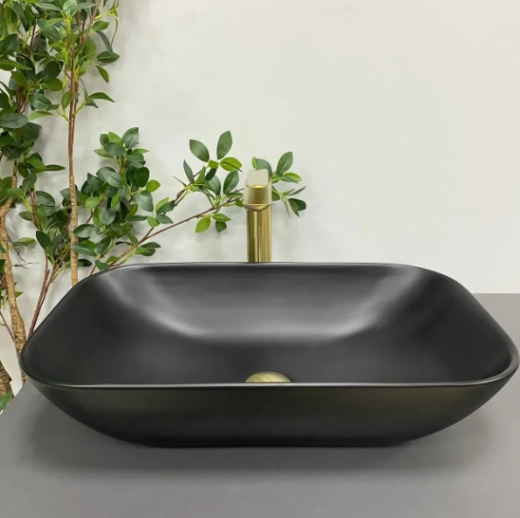 Умывальник (раковина) VBI AVEZZANO BLACK MATT накладной VBI-014401 - 3