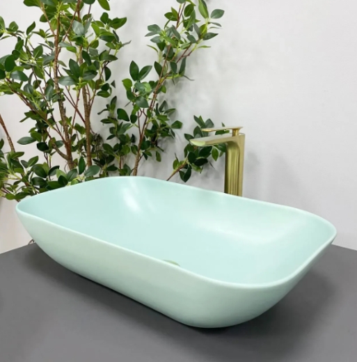 Умивальник (раковина) VBI AVEZZANO GREEN MATT накладний VBI-014404 - 4