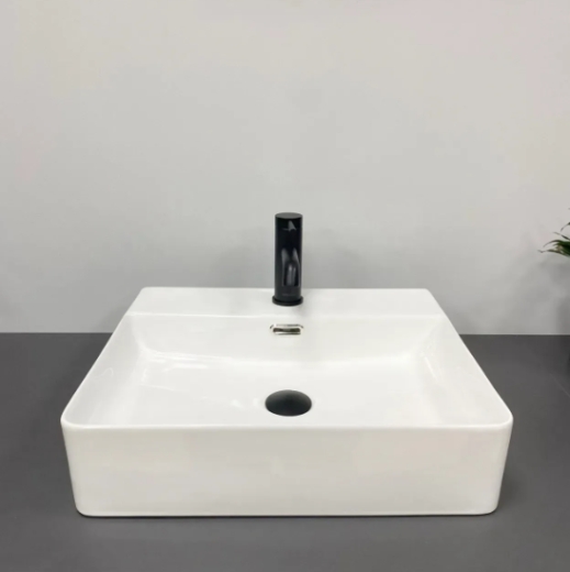 Умивальник (раковина) VBI BITONTO WHITE накладний підвісний VBI-015700 - 3