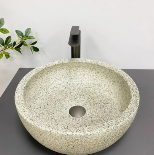 Умывальник (раковина) VBI CORRIDONIA BEIGE STONE MATT накладной VBI-016100 - 1