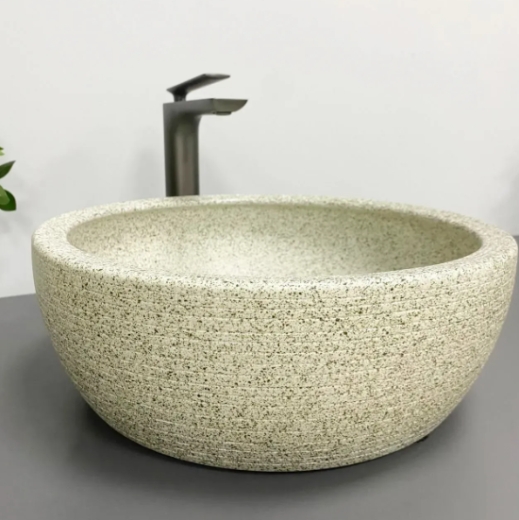 Умывальник (раковина) VBI CORRIDONIA BEIGE STONE MATT накладной VBI-016100 - 4