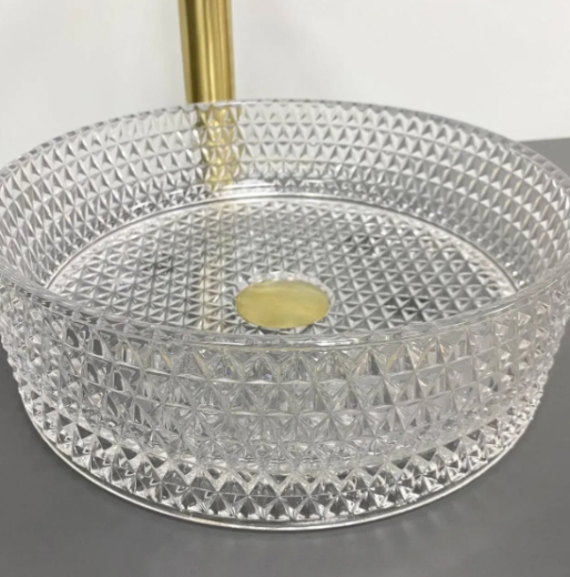 Умивальник (раковина) VBI SEPINO TRANSPARENT накладний VBI-016300 - 3