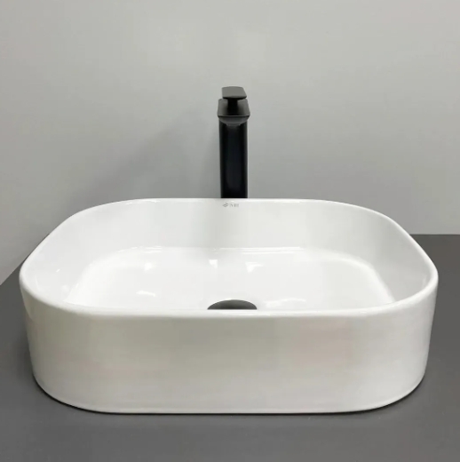 Умивальник (раковина) VBI VESTONE 45 WHITE накладний VBI-017000 - 2
