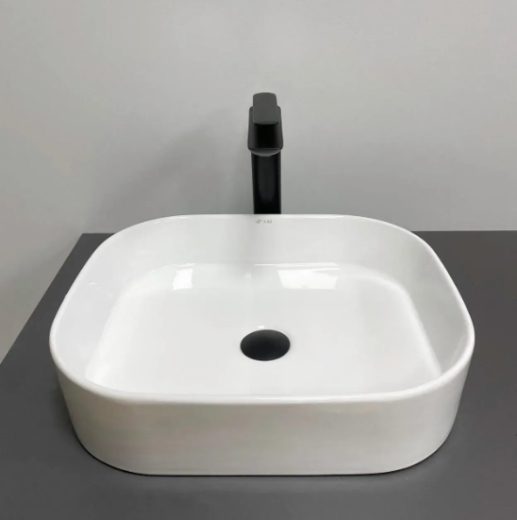 Умивальник (раковина) VBI VESTONE 45 WHITE накладний VBI-017000 - 3