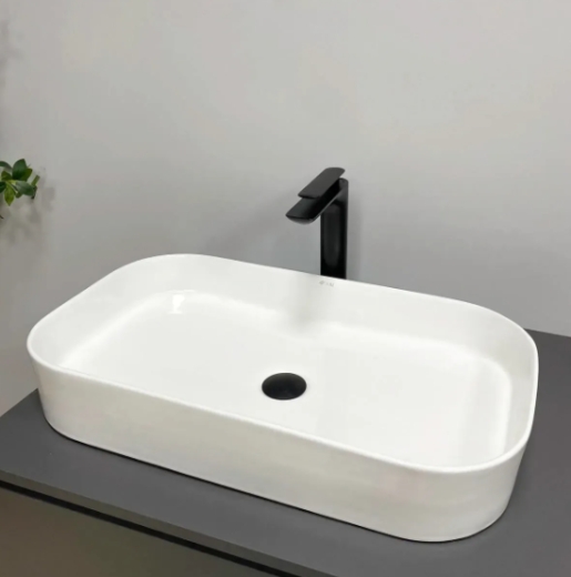 Умивальник (раковина) VBI VESTONE 65 WHITE накладний VBI-017002 - 3