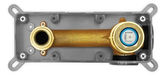 Смеситель для раковины REA LUNGO LONG TYTAN + BOX скрытого монтажа (REA-B6390) - 5