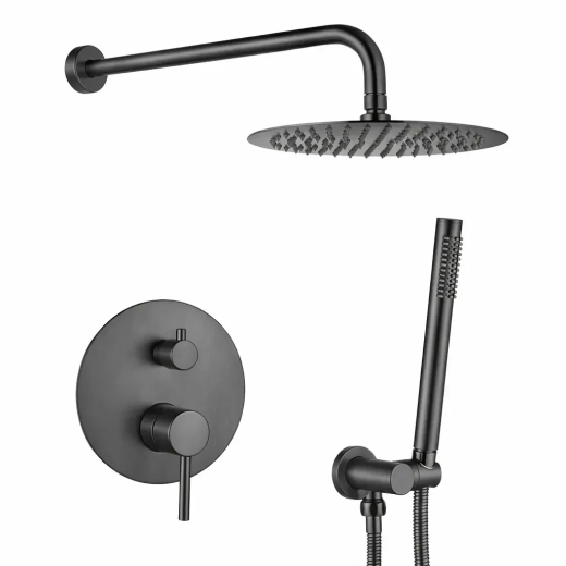 Душевая система VBI MILANO GRAPHITE скрытого монтажа (VBI-050109GR) - 1
