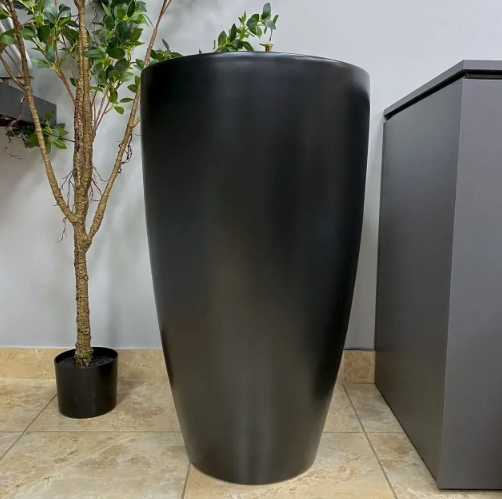 Умивальник (раковина) VBI AGROPOLI BLACK MATT підлоговий VBI-019004 - 3
