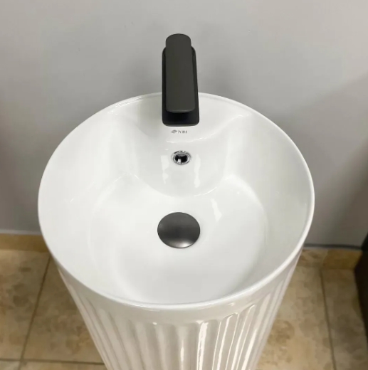 Умивальник(раковина) VBI VINICI WHITE підлоговий  VBI-019015 - 3