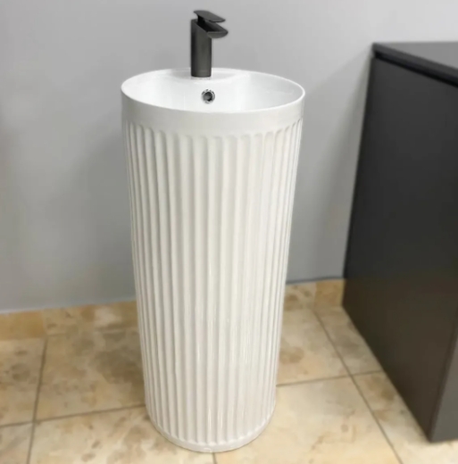 Умивальник(раковина) VBI VINICI WHITE підлоговий  VBI-019015 - 5