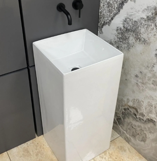 Умивальник (раковина) VBI ELLERA WHITE підлоговий  VBI-019025 - 1