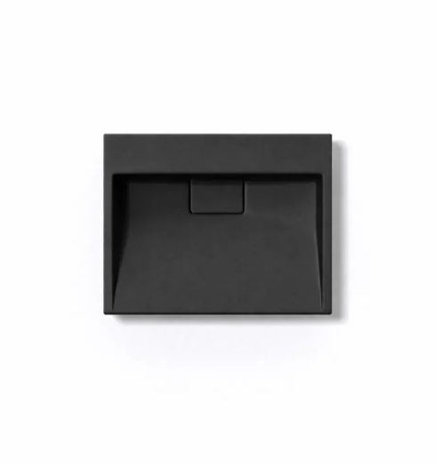 Умывальник (раковина) VBI ESTE 50 BLACK накладной подвесной VBI-019904 - 2