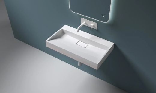 Умивальник (раковина) VBI ESTE 70 WHITE накладний підвісний VBI-019910 - 5