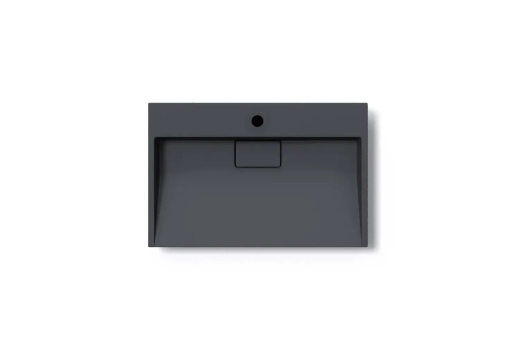 Умивальник (раковина) VBI ESTE 70 BLACK 1/O накладний підвісний VBI-019911 - 8