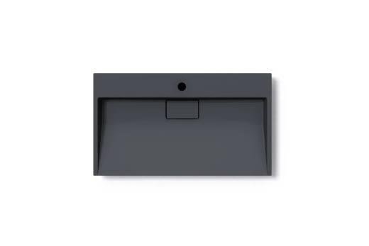 Умивальник раковина VBI ESTE 80 BLACK 1/O накладний підвісний VBI-019915 - 7